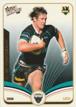 2006 Select Invincible #117 Trent Waterhouse Front